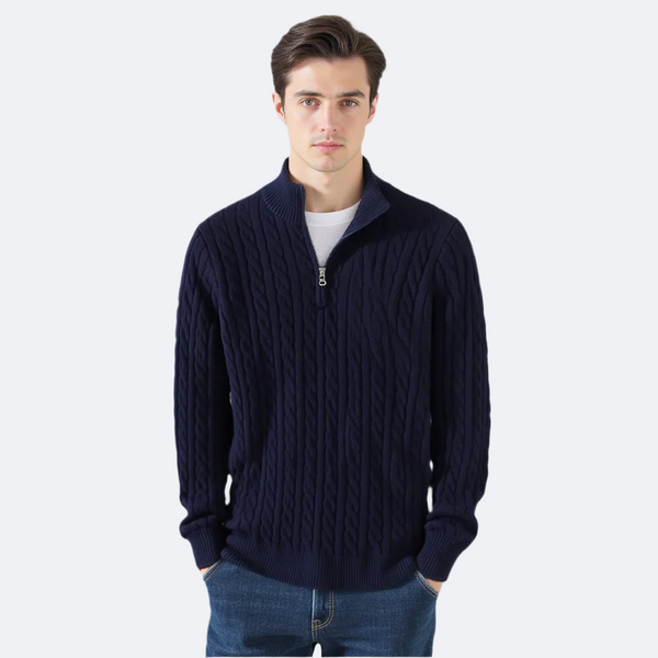 TAEBAEK Reißverschluss-Pullover
