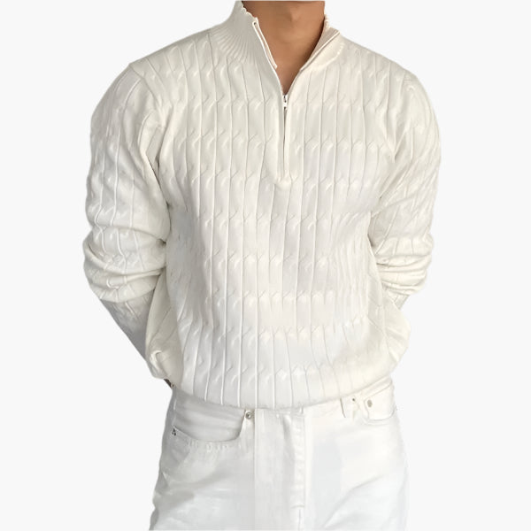 GWANGJU Half-Zip-Pullover